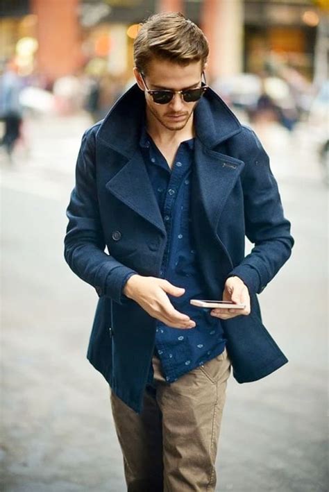 Dynamic And Fashionable Pea Coats For Men Fashion Hombre