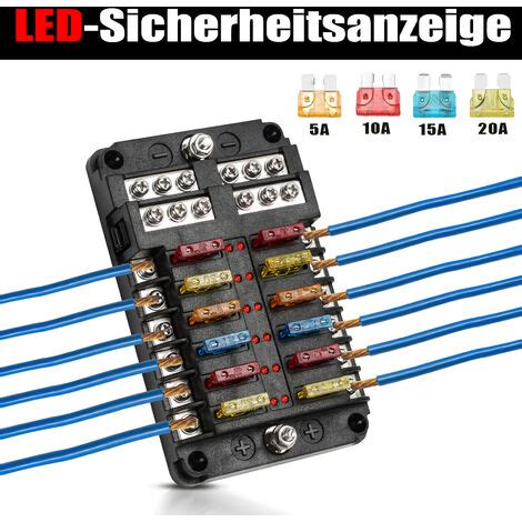 Vingo Wege V Sicherungskasten Bis A Sicherungshalter Mit