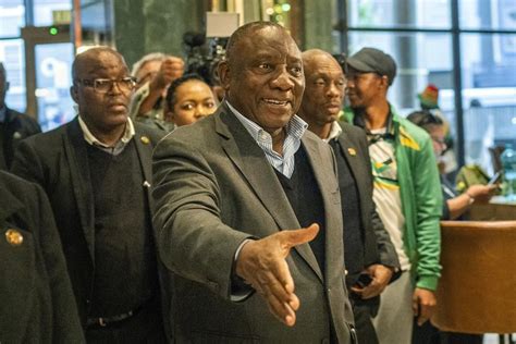 South Africas President Ramaphosa Is Reelected For Second Term After A