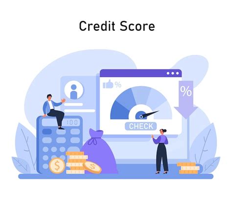 Premium Vector Credit Score Insight A Visual Guide To Understanding