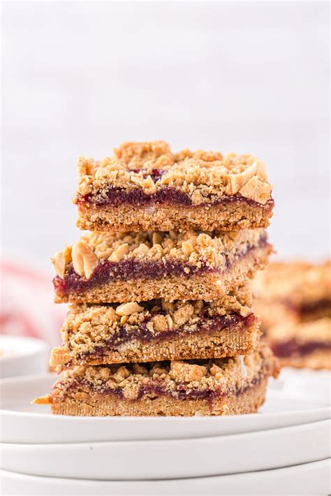 Easy Peanut Butter And Jelly Bars Pumpkin N Spice