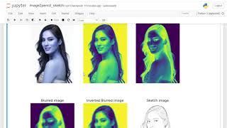 Image To Sketch Using Python And Opencv Python Opencv Fun With Code Mp