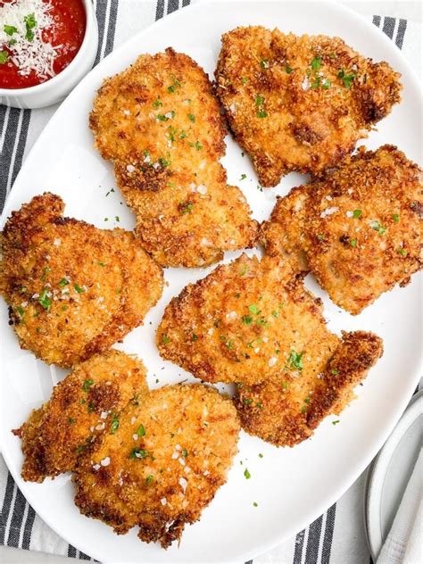 Air Fryer Panko Chicken Thighs Boneless Or Bone In Midwestern HomeLife