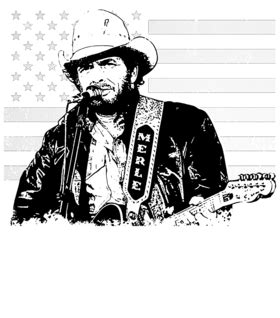 Merle Haggard American Country Music Legend Memorial Fan T Shirt