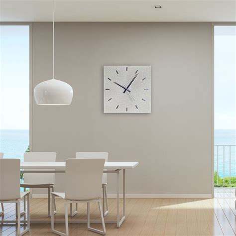 Reloj de pared diseño SQUARE TEXT grecaridea