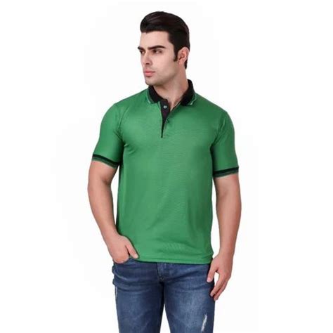 Fidato Mens Half Sleeves Polo T shirt परष क आध बज क ट शरट