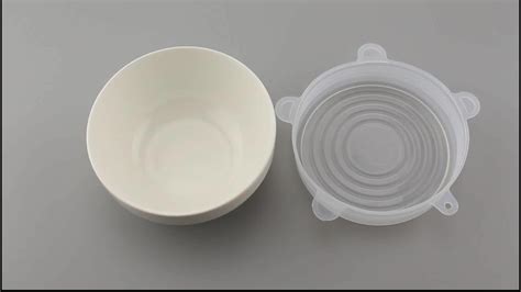 Reusable Silicone Stretch Lids Silicone Food Wrap Bowl Lid Silicon