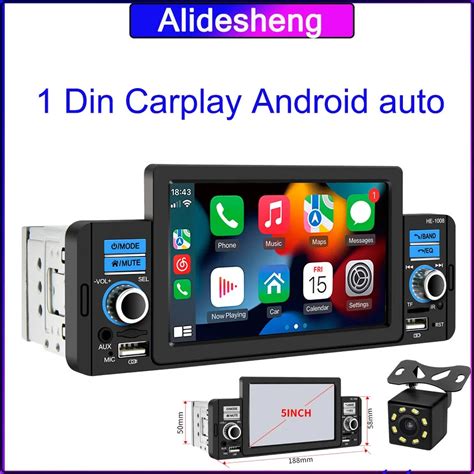 In Araba Radyo Din Carplay Android Oto Multimedya Oynat C Bluetooth