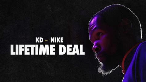 EXCLUSIVE Kevin Durant Signs Lifetime Contract With Nike