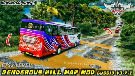 New FOREST MAP MOD For Bus Simulator IndonesiaNew Hill Map Bussid V3 7