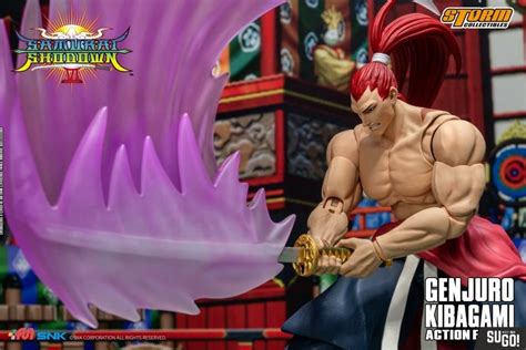 Storm Collectibles Samurai Shodown Genjuro Kibagami Scale Action