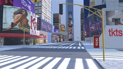 Times Square 3d Model By Mjobin 7971877 Sketchfab