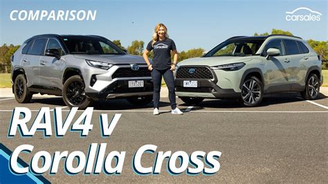 2024 Toyota RAV4 v Toyota Corolla Cross Comparison | Which Toyota SUV ...