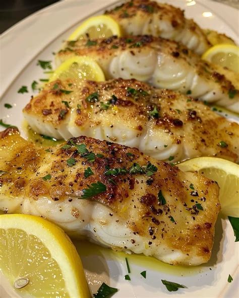 Zesty Lemon Butter Fish Fillet Glassika Recipes