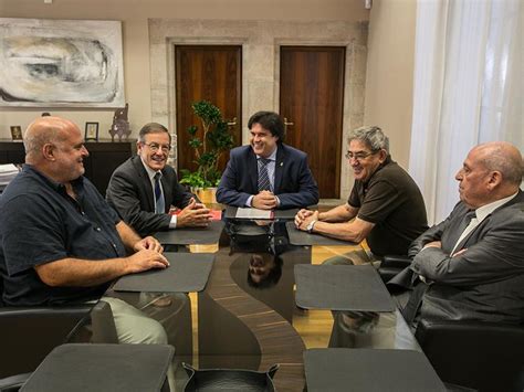 Diputació de Girona Noticies Visita institucional dels síndics