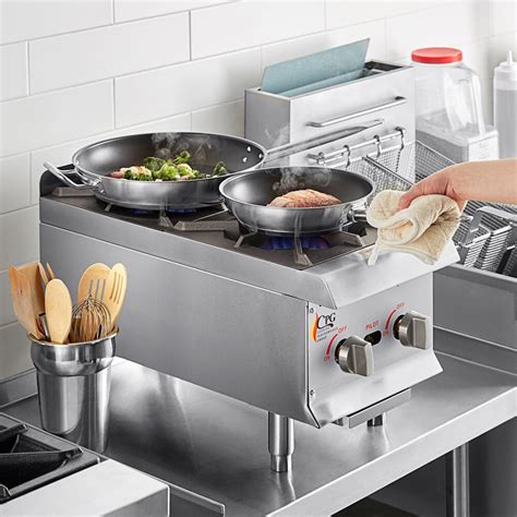 Cooking Performance Group R CPG NL Burner Gas Countertop Range Hot Plate BTU