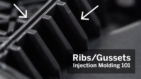 Injection Molding 101 Ribs And Gussets Youtube