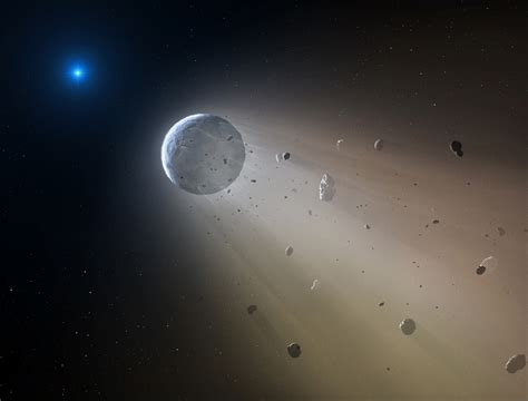 A disintegrating minor planet transiting a white dwarf | Center for Exoplanets and Habitable Worlds