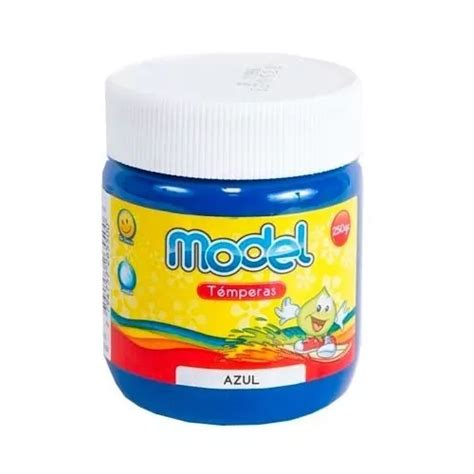 Tempera Pintura Model Pote 250g Colores A Eleccion