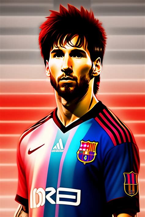 Lexica Portrait Of Lionel Messi Anime