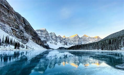 ITAP Dari Danau Moraine Kanada Itooka Peter Mckinnon Wallpaper