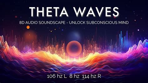 Deep 8 Hz Theta Waves 8D Soundscape 110Hz Meditation Kaleidoscope