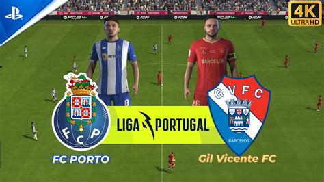 FC Porto VS Gil Vicente FC LIGA PORTUGAL PS5 4K YouTube