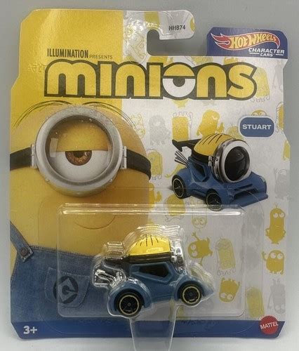 Hot Wheels Minions Stuart Disney Illumination Character Cars Mattel 2023 194735226344 EBay