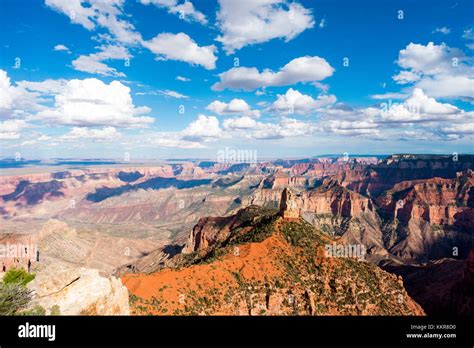 Grand Canyon North Rim Point Imperial Arizona Usa Stock Photo Alamy