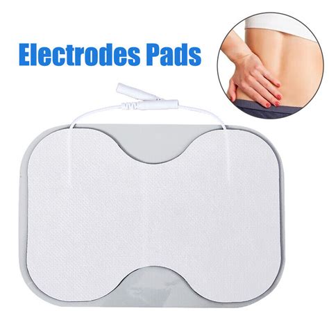 TENS Machine 10 15cm Electrode Pads Replacement Reusable Self AdhesiAW