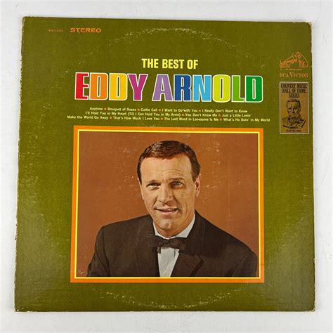 Eddy Arnold The Best Of Eddy Arnold Vinyl LP Record Album AHL1 3565