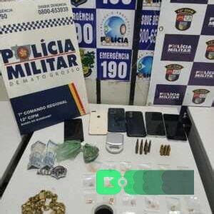 Polícia Militar fecha Boca de Fumo e prende 6 faccionados ligados ao