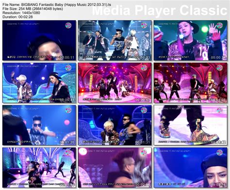 JKPoP: BIG BANG - Fantastic Baby (Happy Music 2012.03.31)[HDPV]