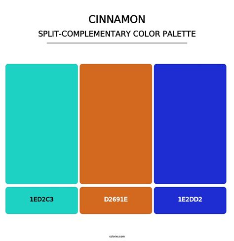 Cinnamon Color Palettes