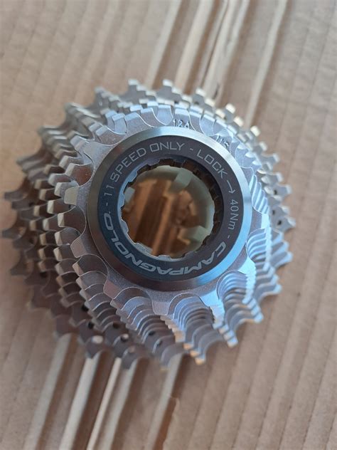 Pacco Pignoni Campagnolo Super Record 11v 12 25 Nuovo BDC MAG