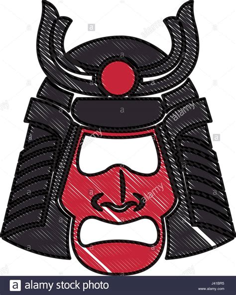 Samurai Mask Drawing at GetDrawings | Free download