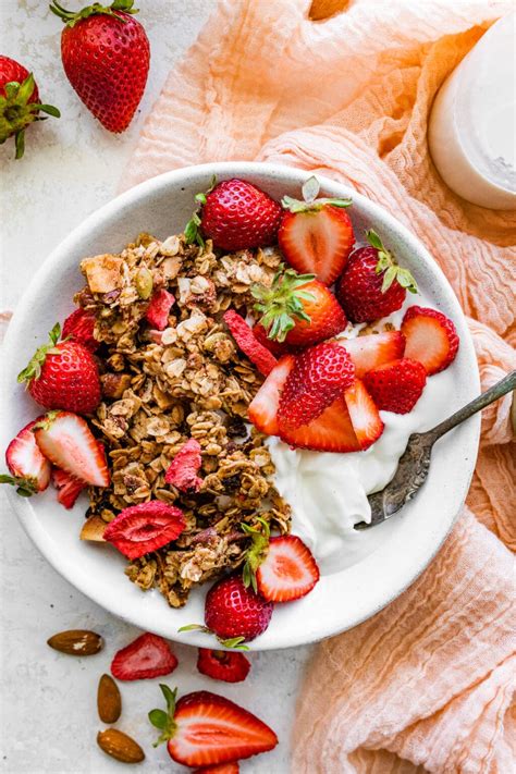 Strawberry Granola Two Peas Their Pod