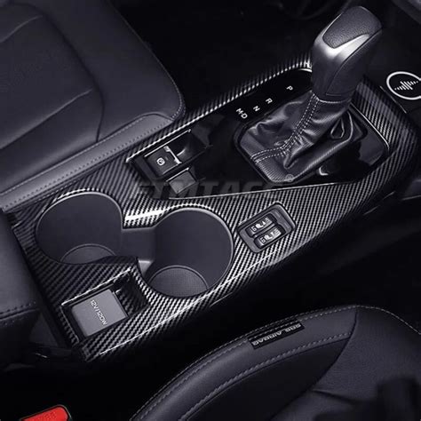 For Subaru Crosstrek Abs Carbon Fiber Interior Accessories Car