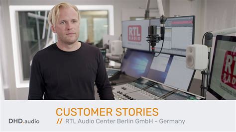 Rtl Audio Center Berlin Germany Customer Story Dhd Audio Youtube