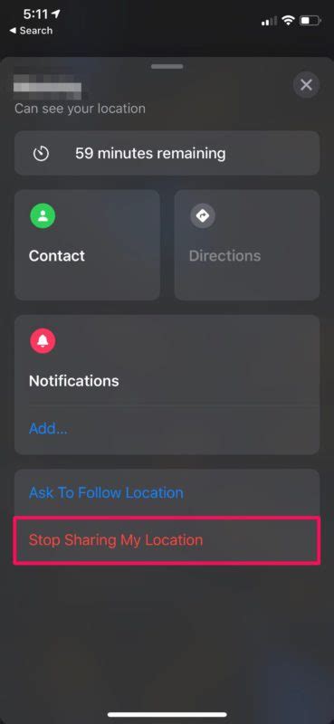 How To Share Your Location With Find My On Iphone And Ipad