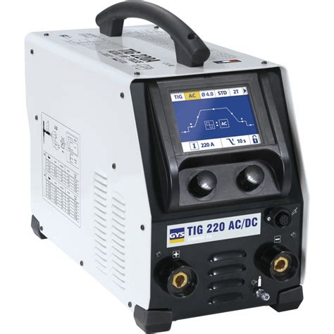 Poste à souder GYS TIG 220 AC DC HF FV 2 520 00