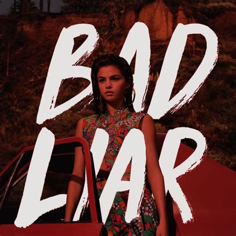 Fanmade Cover Form Selena S Single Bad Liar Music Artwork Style