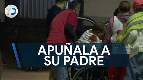 Hijo apuñala a su padre en varias ocasiones YouTube