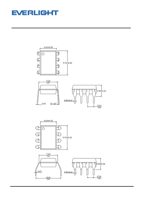 N S Ta V Datasheet Pages Everlight Pin Dip High Speed