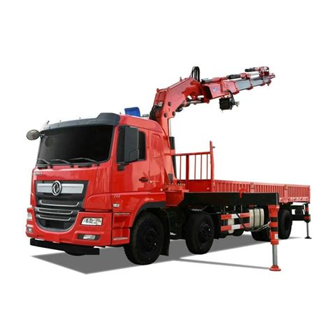 China High Quality 20t Hydraulic Knuckle Boom Truck Mounted Crane