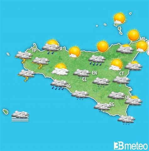 Meteo Sicilia Dal Caldo Estivo Alla Pioggia Autunnale Tempo In