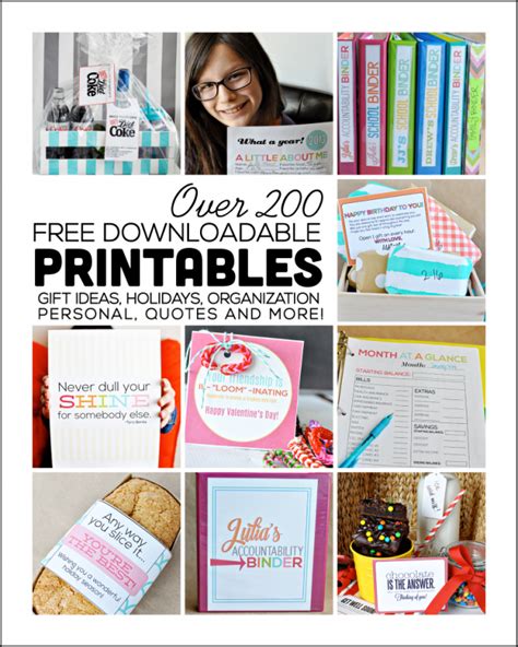 Thirty Handmade Days Printables