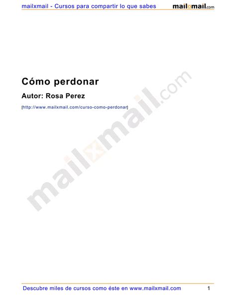 Como Perdonar 27258 Pdf