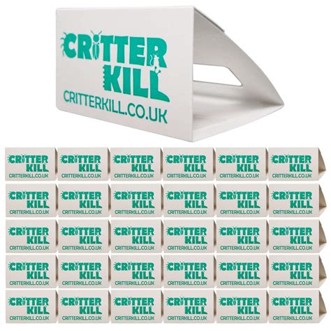 Critterkill Spider Trap 30 Pack Spiders And Crawling Insect Killer