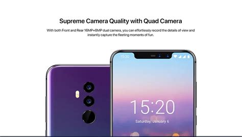 Buy UMIDIGI Z2 4G Smartphone 6GB RAM 64GB ROM GearVita